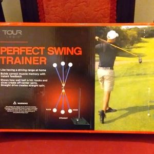 NIB..OPENED.."TOUR LOGIC" PERFECT SWING TRAINER FOR  BEGINNER GOLFERS.